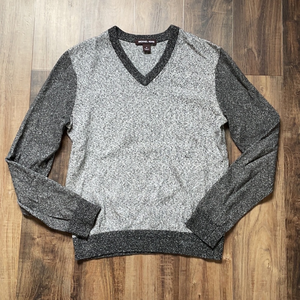 Men’s Micheal Kors Grey Sweater - Picture 1 of 3